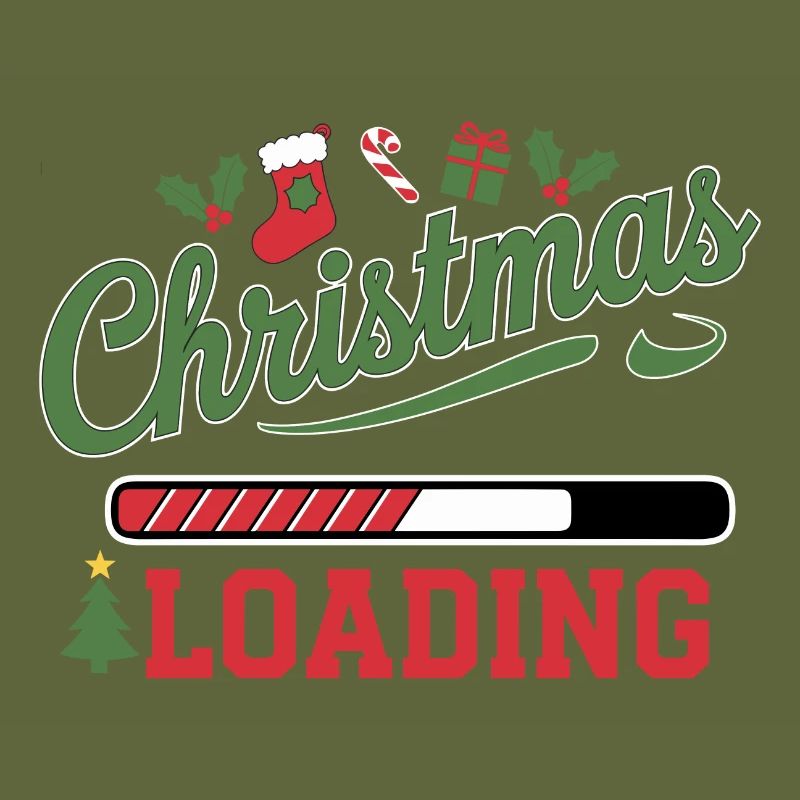 Christmas Loading Loading Bar Christmas