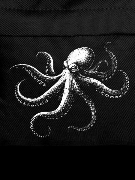 Pieuvre en Monochrome