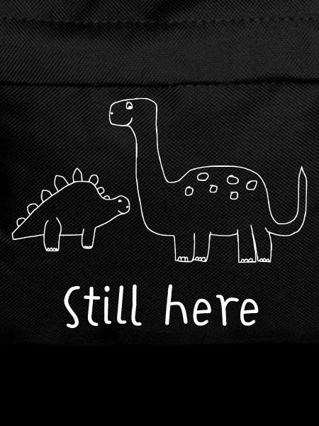Dino Cartoon – Still Here