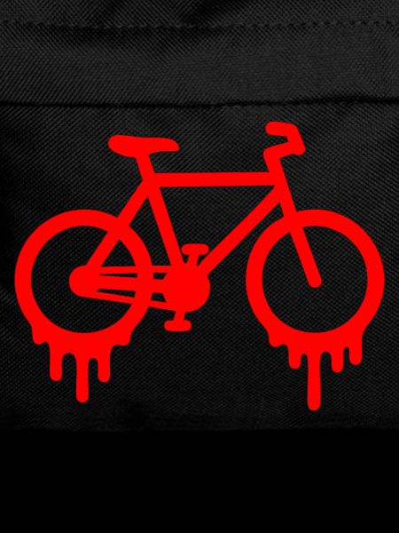 Graffiti de vélo dégoulinant