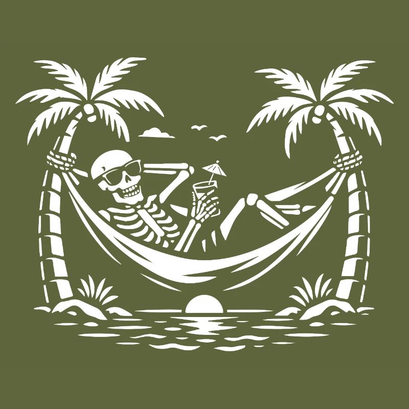Skeleton Hammock Paradise