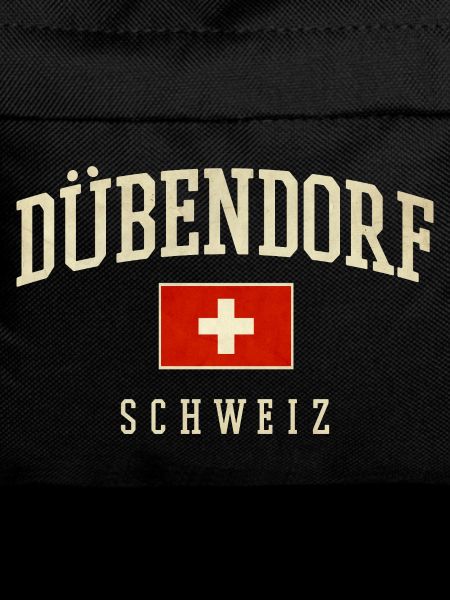 Dübendorf Schweiz Design mit Flagge