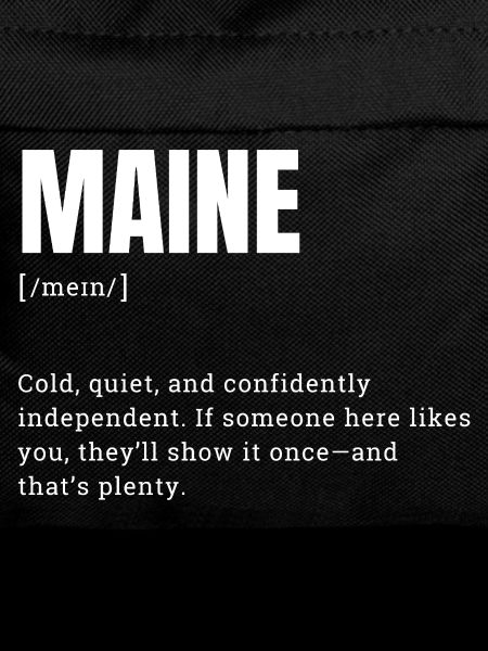 Maine Bold Typo Contrast