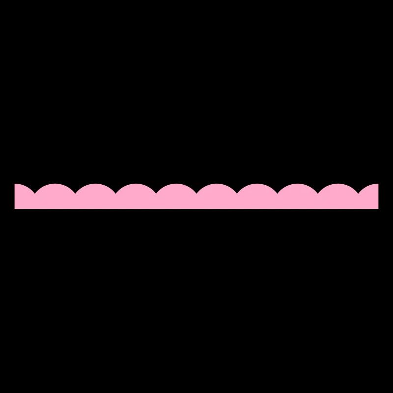 pink ornamental edge