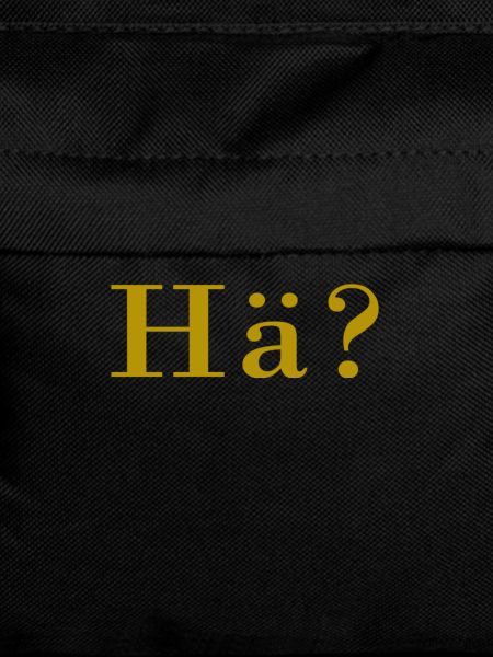 Huh? The question in gold.