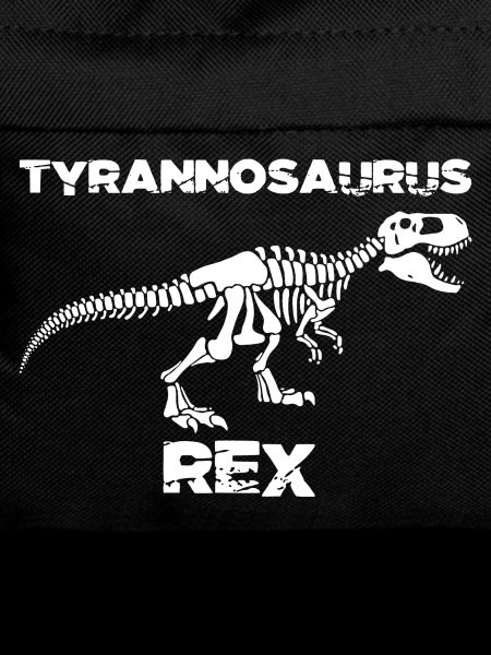 White tyrannosaurus skeleton