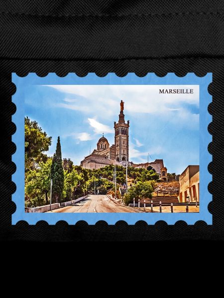 Marseille Basilica Postcard