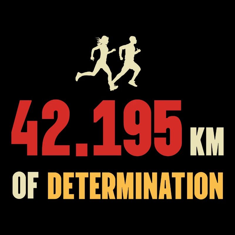Marathon - 42 195 km de détermination