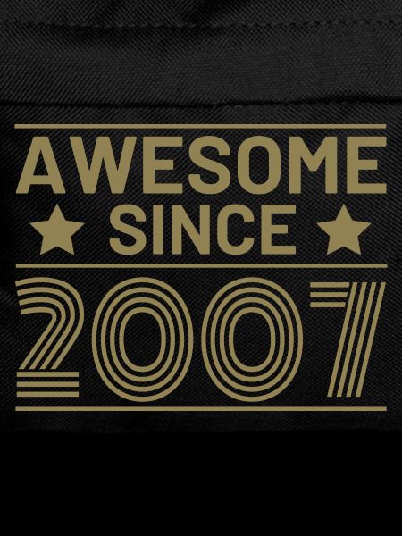 Birthday Retro Awesome since 2007