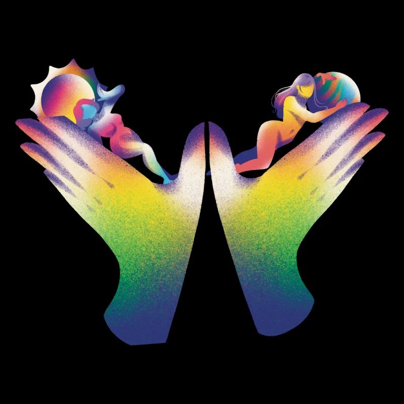 Rainbow Hands of Care