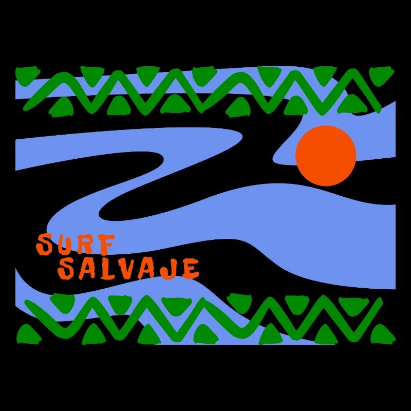 Surf Salvaje Psychedelic Waves