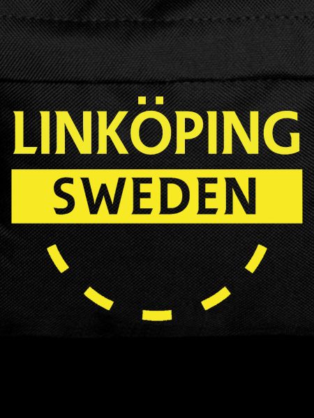 Linköping Suède Texte néon