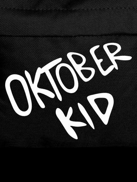 Oktober Kid Schriftprint