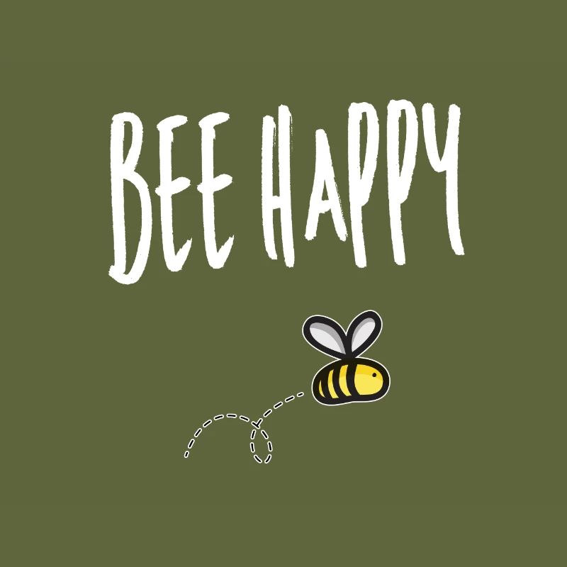 Bee happy bee beekeeper wasp honey saying bees