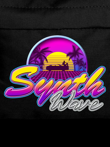 Synth-Wave Music Neon-Vibe Electrowave sunset