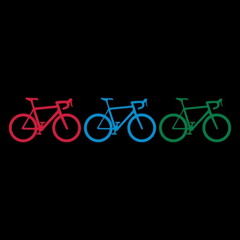 Colorful Roadbikes