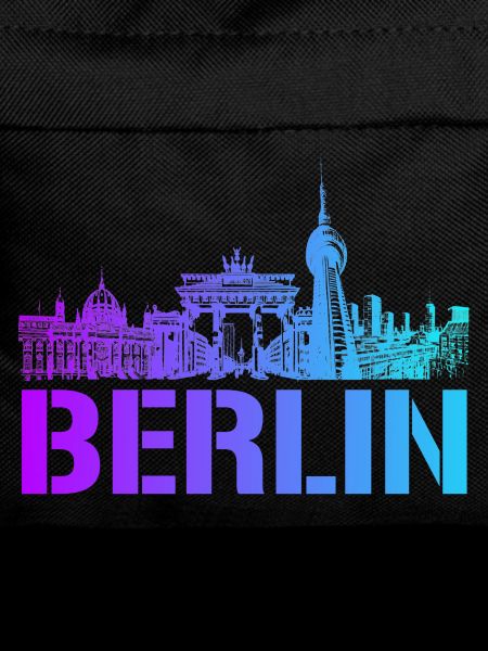 Berlin skyline with Berlin landmark