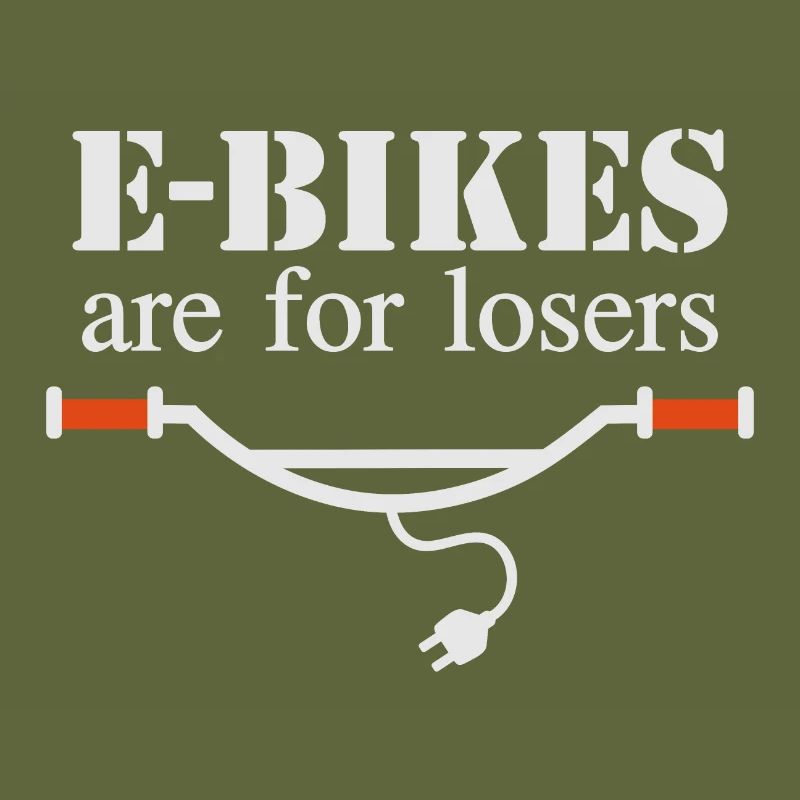 Les vélos électriques sont pour les perdants