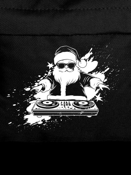 Dynamic DJ Silhouette Print