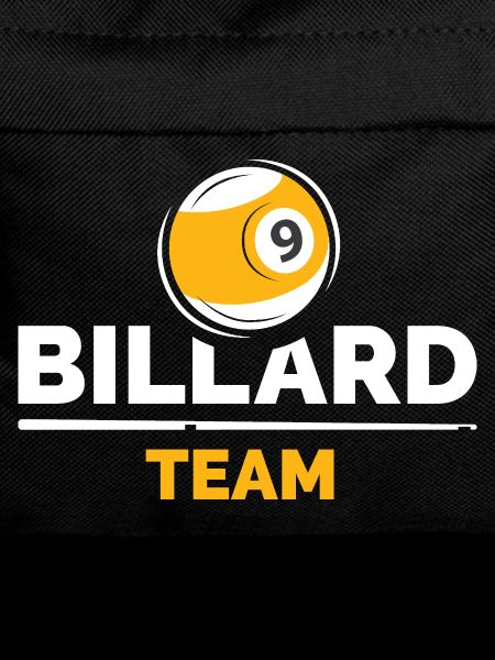 9-Ball Billiard Team Logo Design