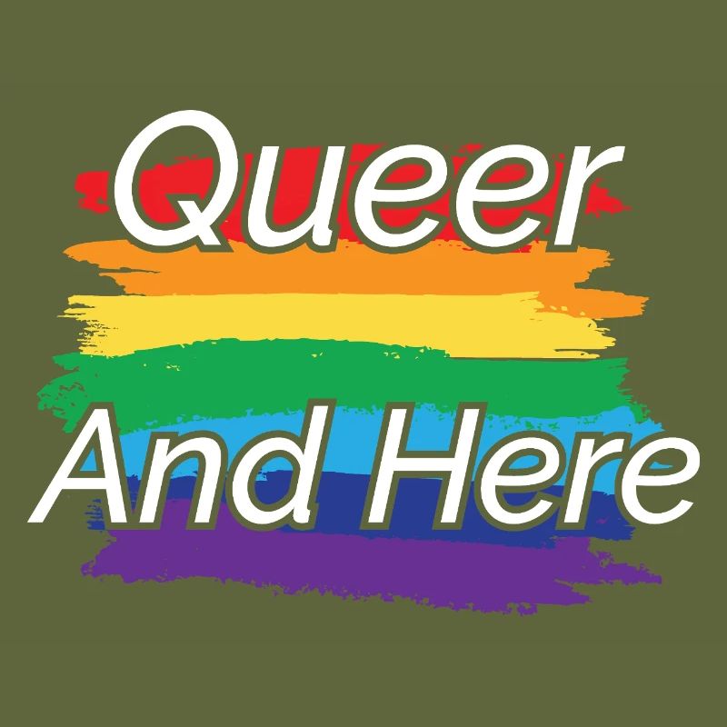 Queer Pride Regenbogen Design