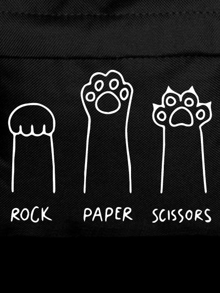 cat rock paper scissors funny