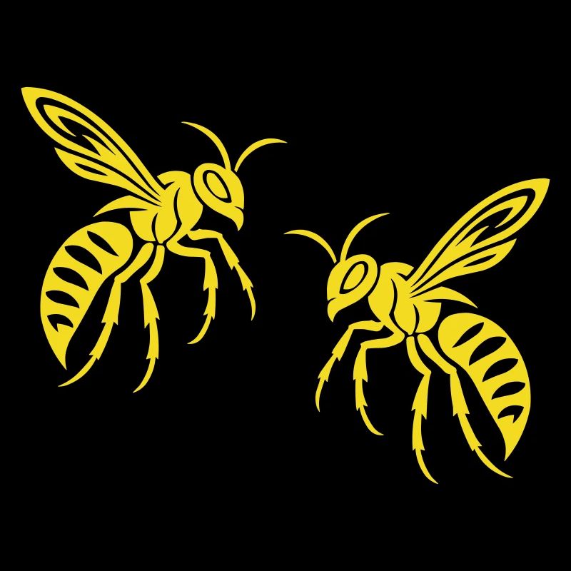 Biene Wespe