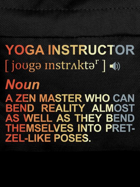 Yogalehrer Begriff