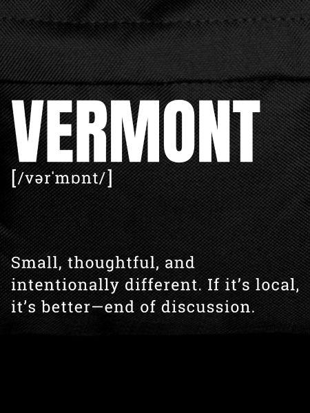 Vermont Wordmark Style Shirt