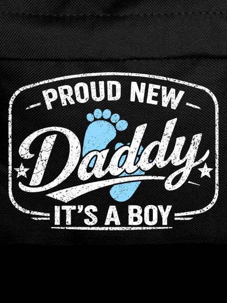 Expectant dad & father, birth son boy