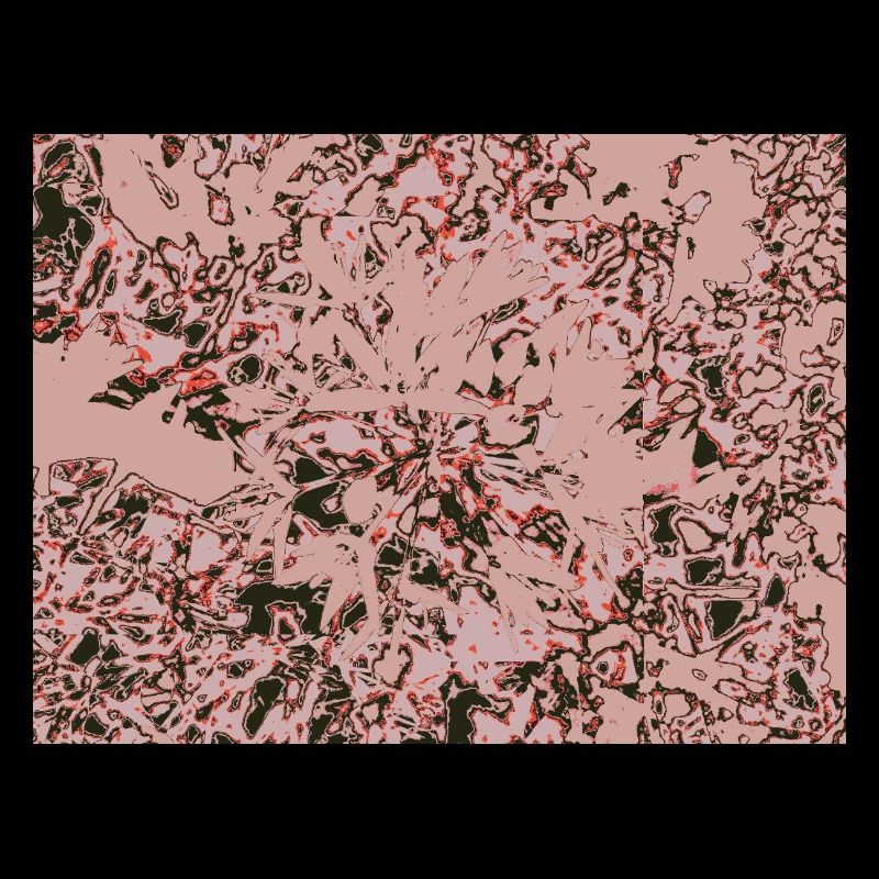 Rose Vines Abstract Pattern