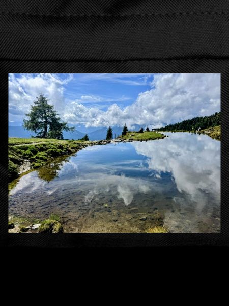 Alpensee Spiegelbild Panorama