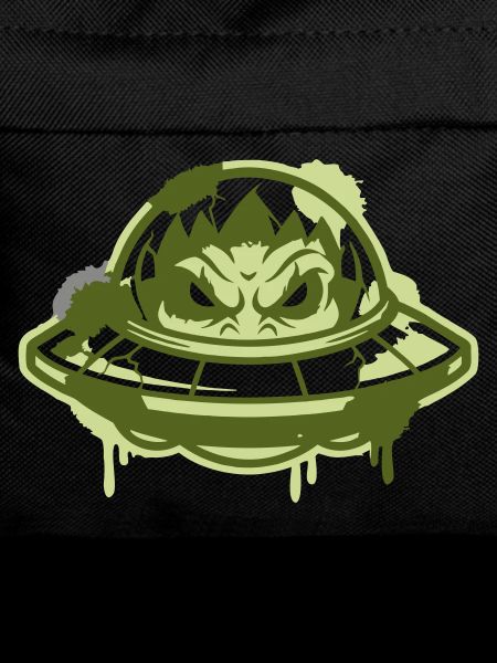 Alien Ufo Graffiti Logo