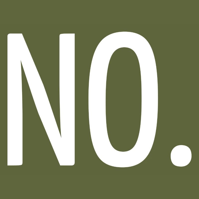 No