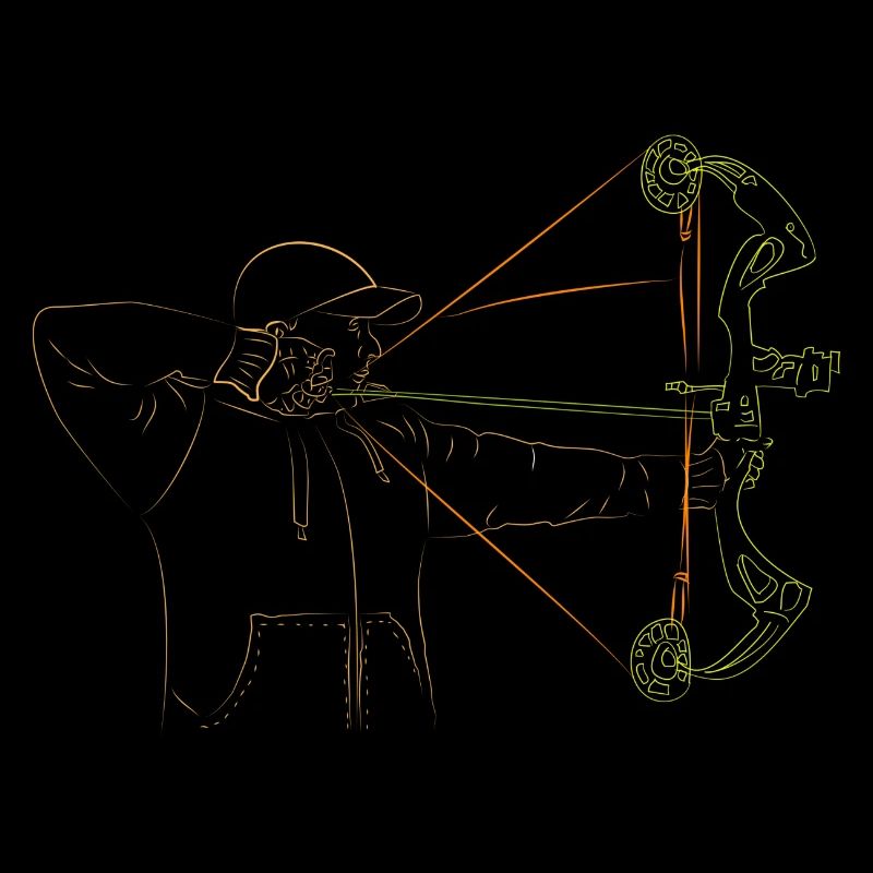 Archer Compound Bow T-Shirt