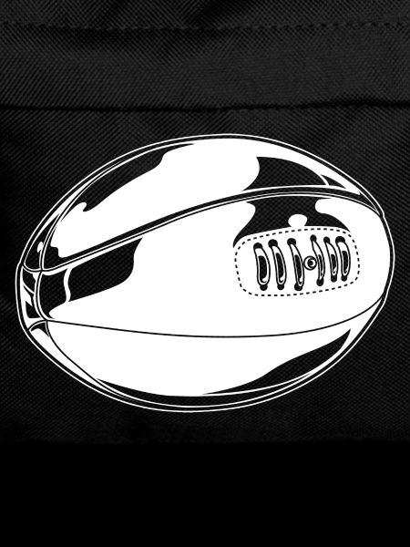 Rugby Ball Drawing