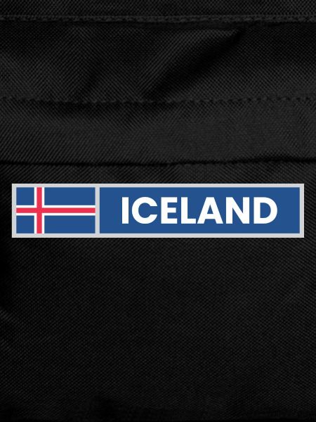 Iceland National Flag
