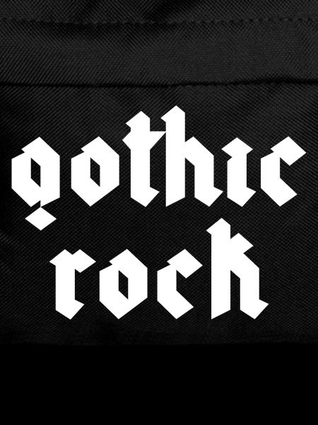 Gothic Rock-Schriftdesign