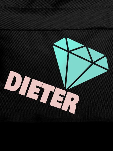 Sparkling diamond with Dieter