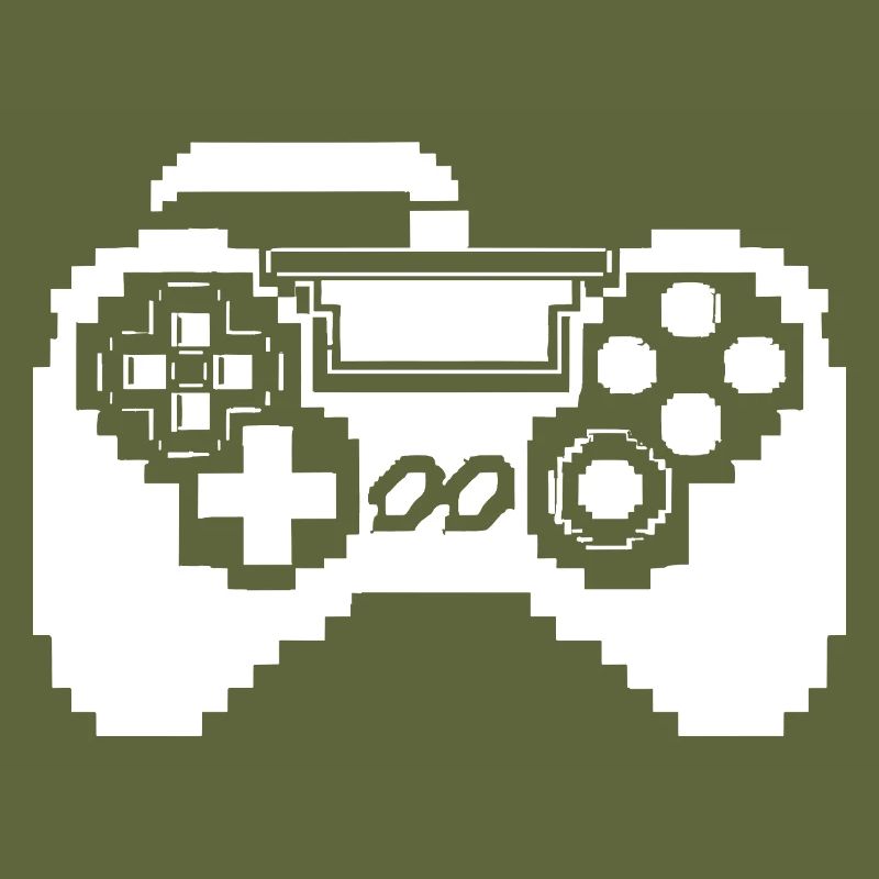 Game Controller Pixel Graphics