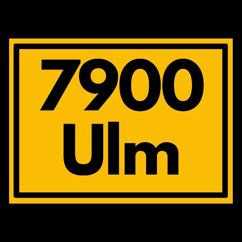 ANCIEN CODE POSTAL RETRO 7900 ULM MÜNSTERSTADT