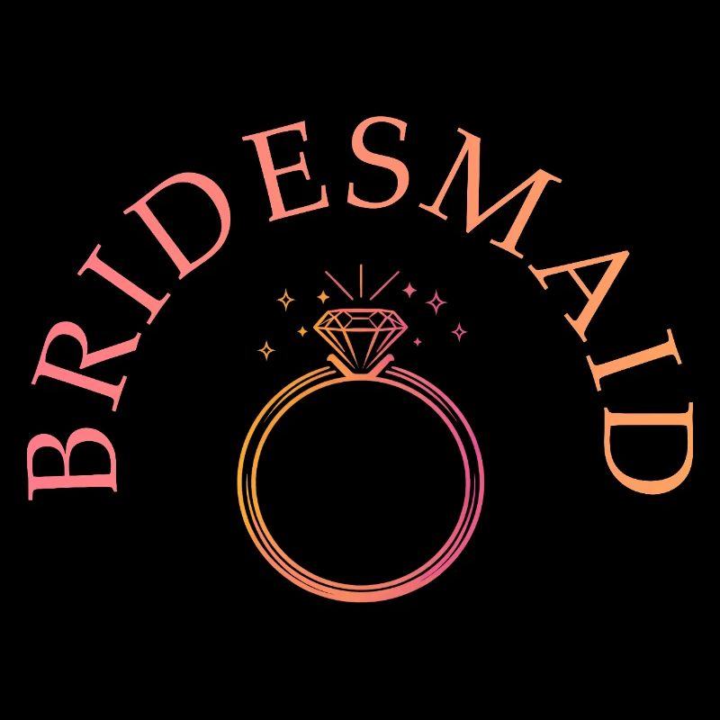 Bridesmaid - Ring - Personalizable