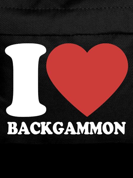 I love Backgammon | Board Game | Gift