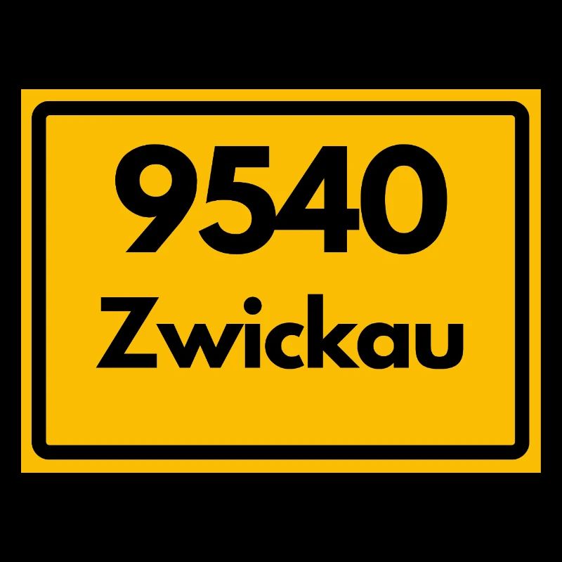 ALTE POSTLEITZAHL PLZ 9540, 08056 ZWICKAU SACHSEN 