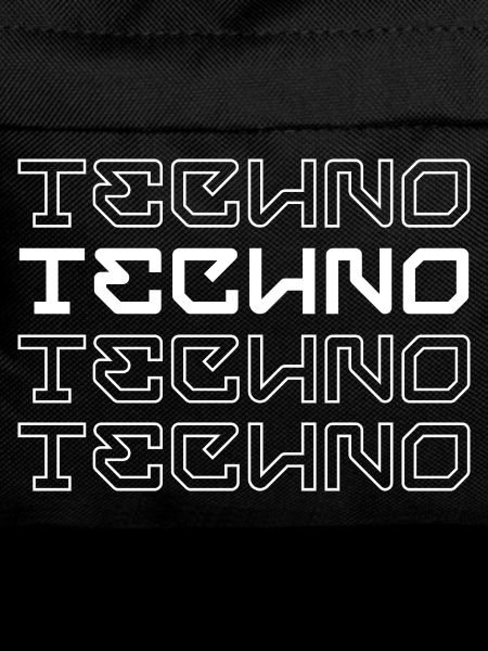 Techno-modernes Typografie-Logodesign