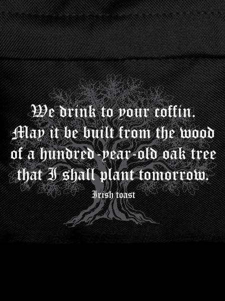 Oak Tree Toast Irish Gothic