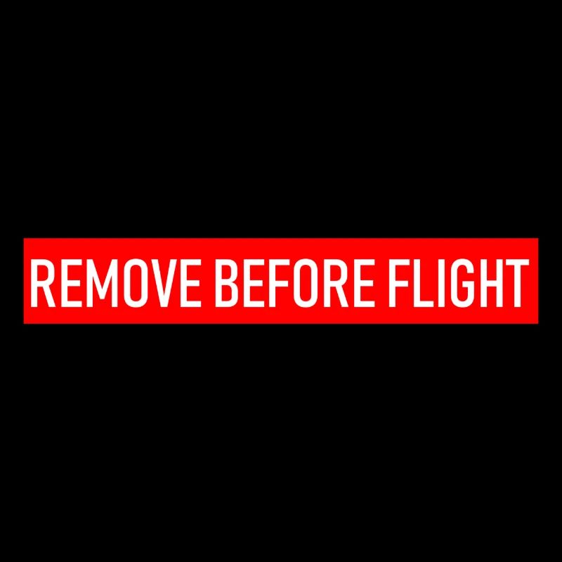 REMOVE BEFORE FLIGHT