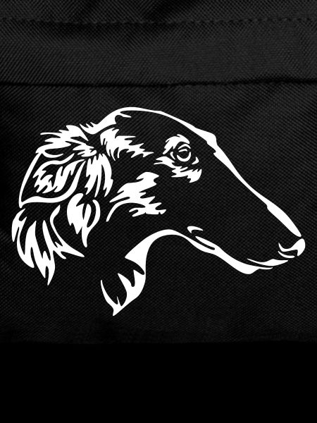 Borzoi head "Black Edition"