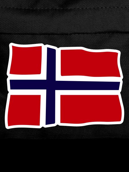 Norway Wavy flag Cross