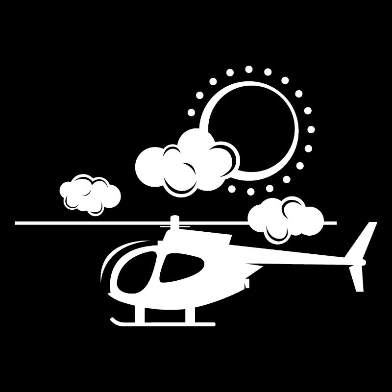 Logo de l’icône de l’hélicoptère Heli Helicopter